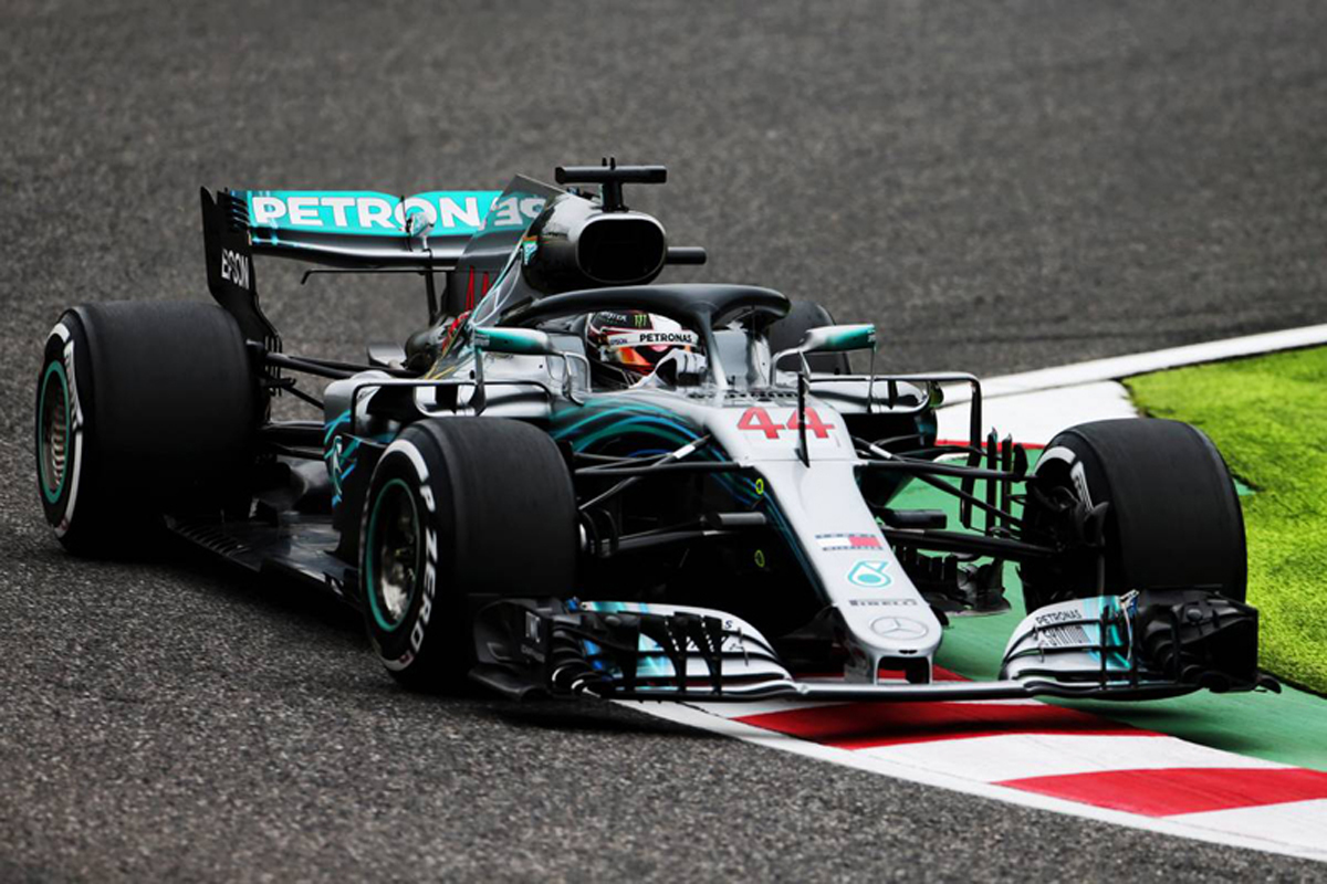 F1日本GP フリー走行1回目 結果 | ルイス・ハミルトンがトップタイム