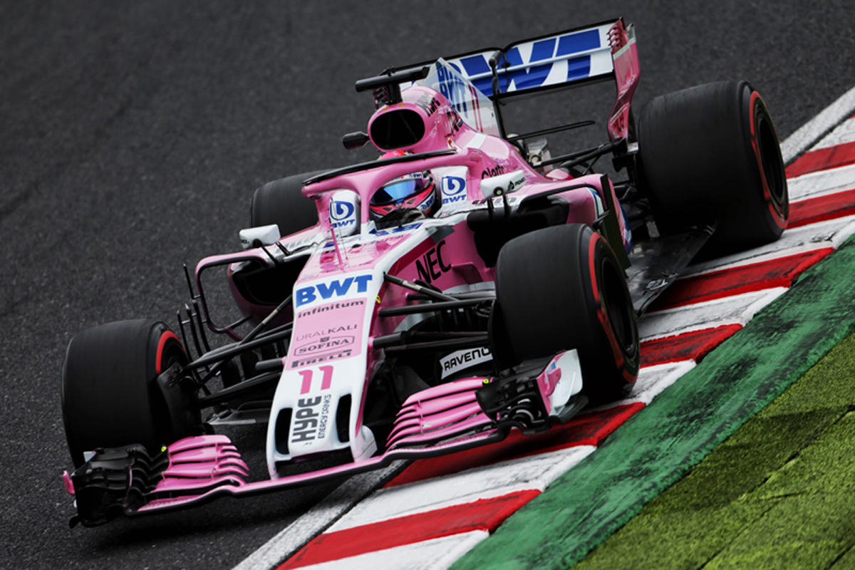 フォースインディア：F1日本GP 金曜フリー走行レポート