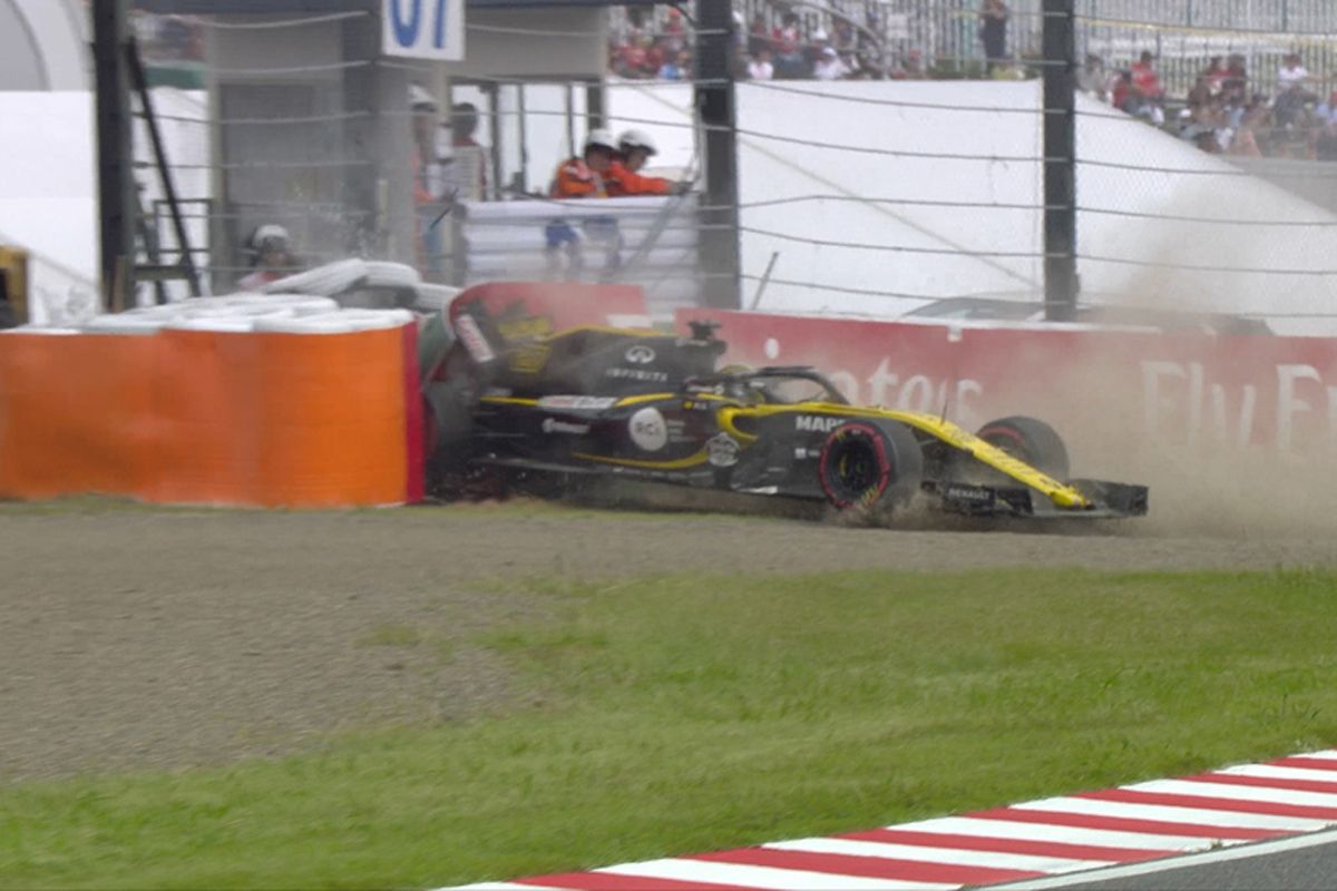 【動画】 ニコ・ヒュルケンベルグ、F1日本GPのFP3で大クラッシュ