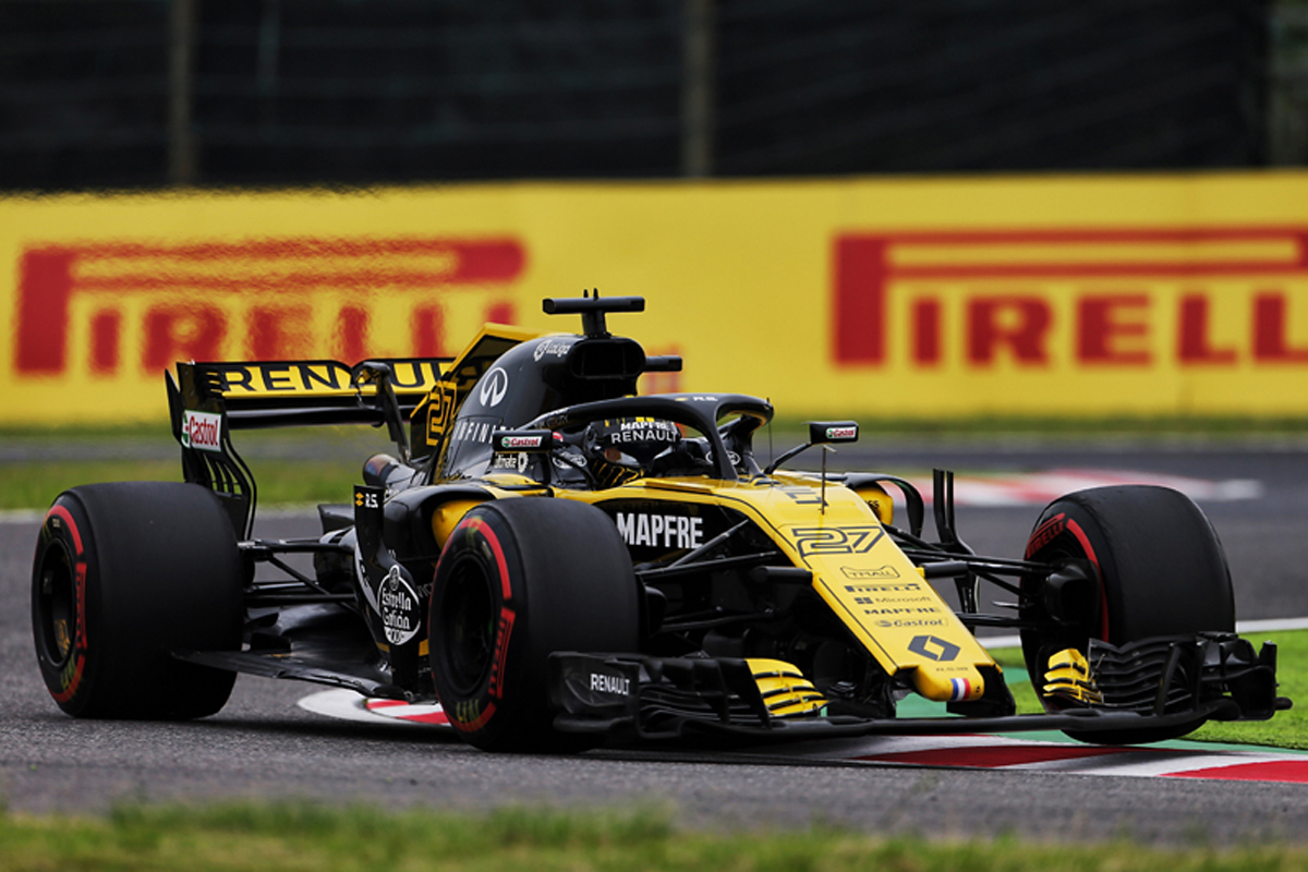 ルノーF1:F1日本GP 金曜フリー走行レポート