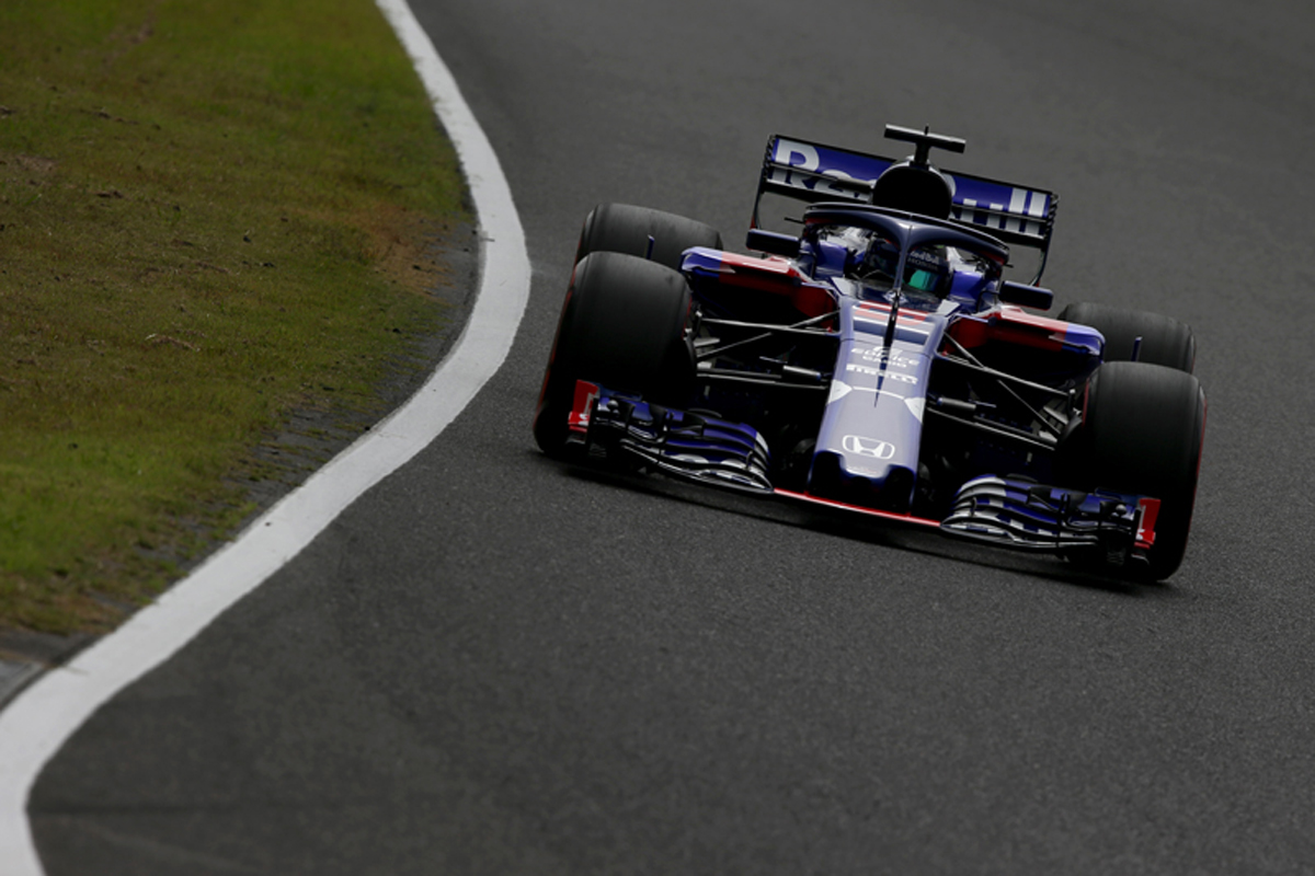 トロロッソ・ホンダ、“スペック3”で2台揃ってQ3進出! / F1日本GP 予選