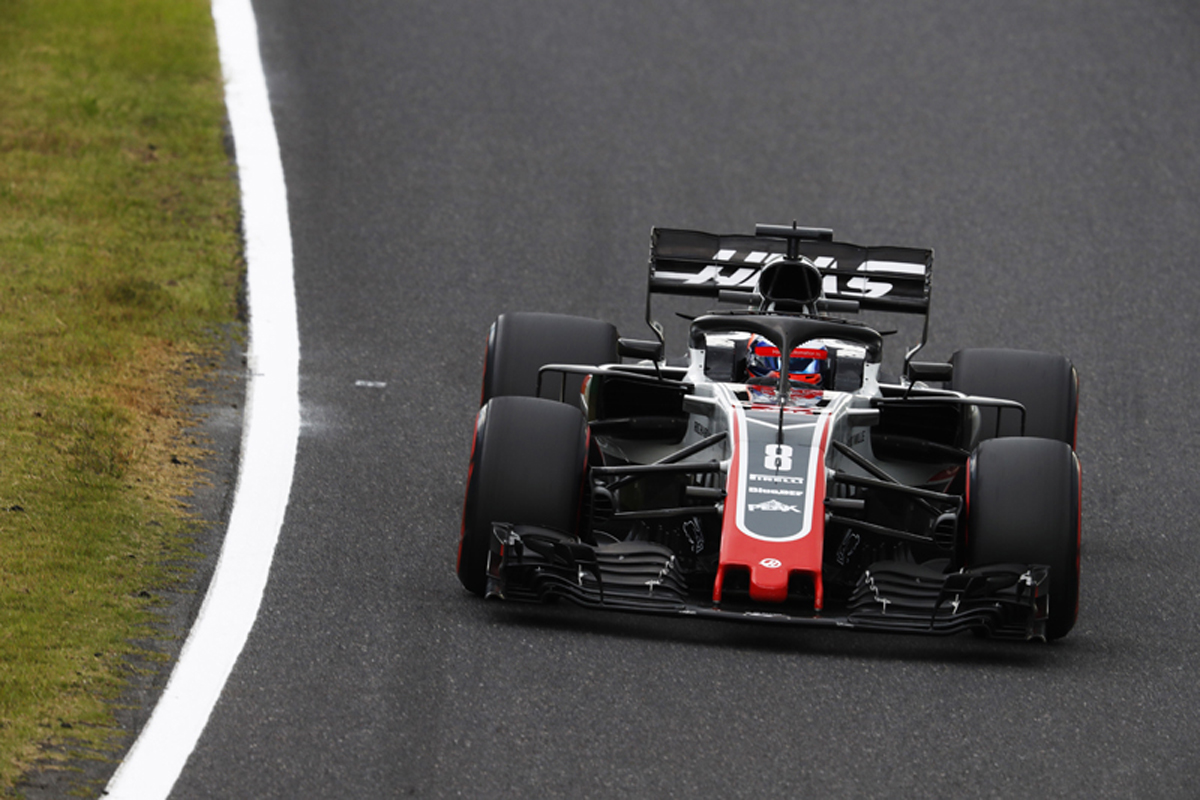ハースF1チーム：グロージャンが5番グリッド獲得 / F1日本GP 予選
