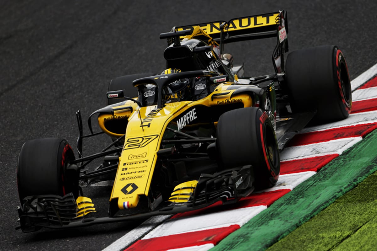 ルノーF1：Q3進出ならずサインツが13番手 / F1日本GP 予選
