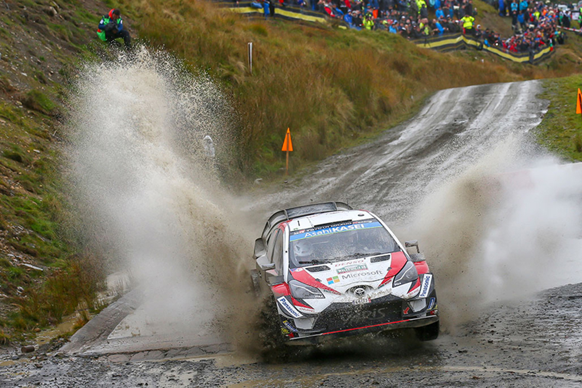 WRC ラリー・グレートブリテン 3日目 | タナック後退もトヨタが2-3