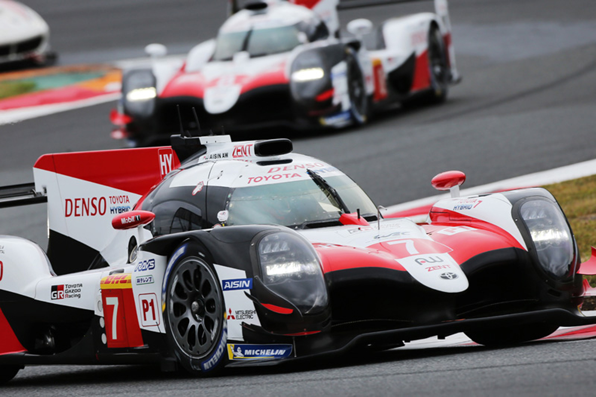 WEC 富士6時間 フリー走行3回目 | 小林可夢偉のトヨタ7号車がトップ
