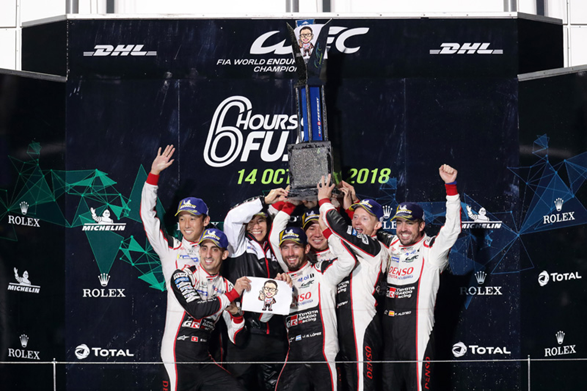 WEC | トヨタ、母国富士でTS050 HYBRIDがワン・ツー・フィニッシュ！