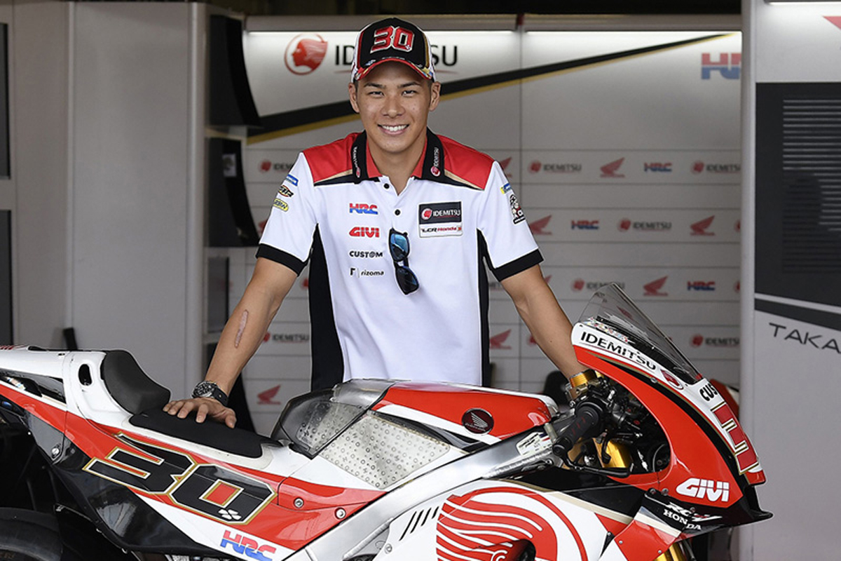 中上貴晶、2019年もLCR・ホンダからMotoGP参戦が決定