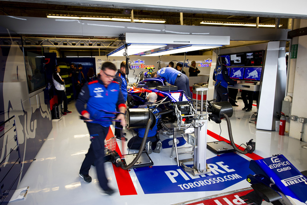 トロロッソ・ホンダ、2台ともにPU交換で後方スタート / F1アメリカGP