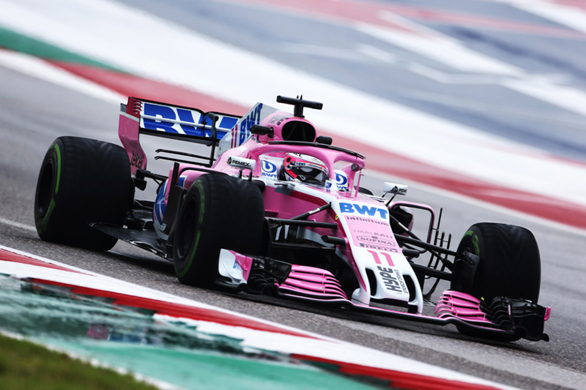 フォースインディア：F1アメリカGP 金曜フリー走行レポート