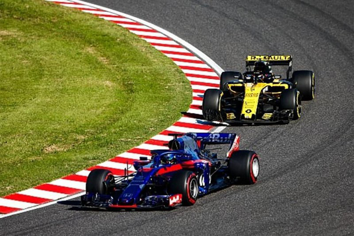 カルロス・サインツ 「ホンダのF1エンジンの進歩はルノーにとって“脅威”」