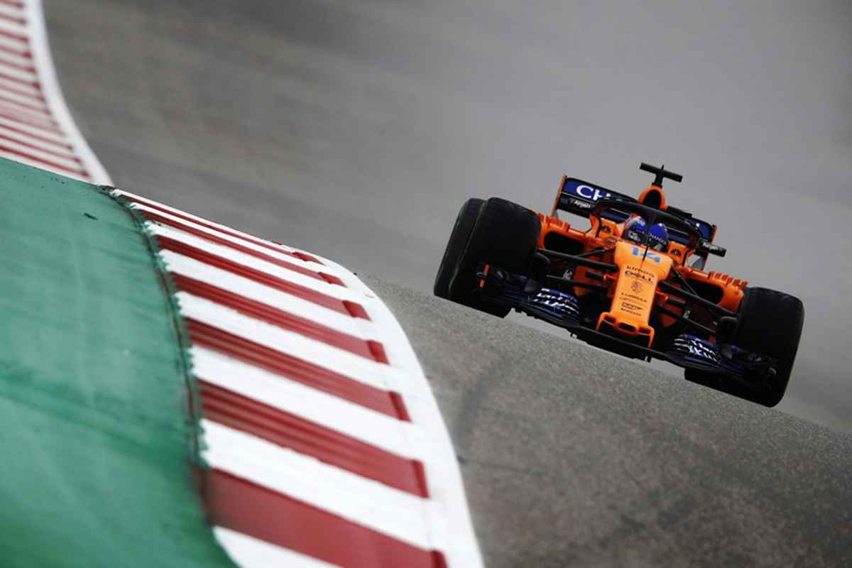 マクラーレン：F1アメリカGP 金曜フリー走行レポート