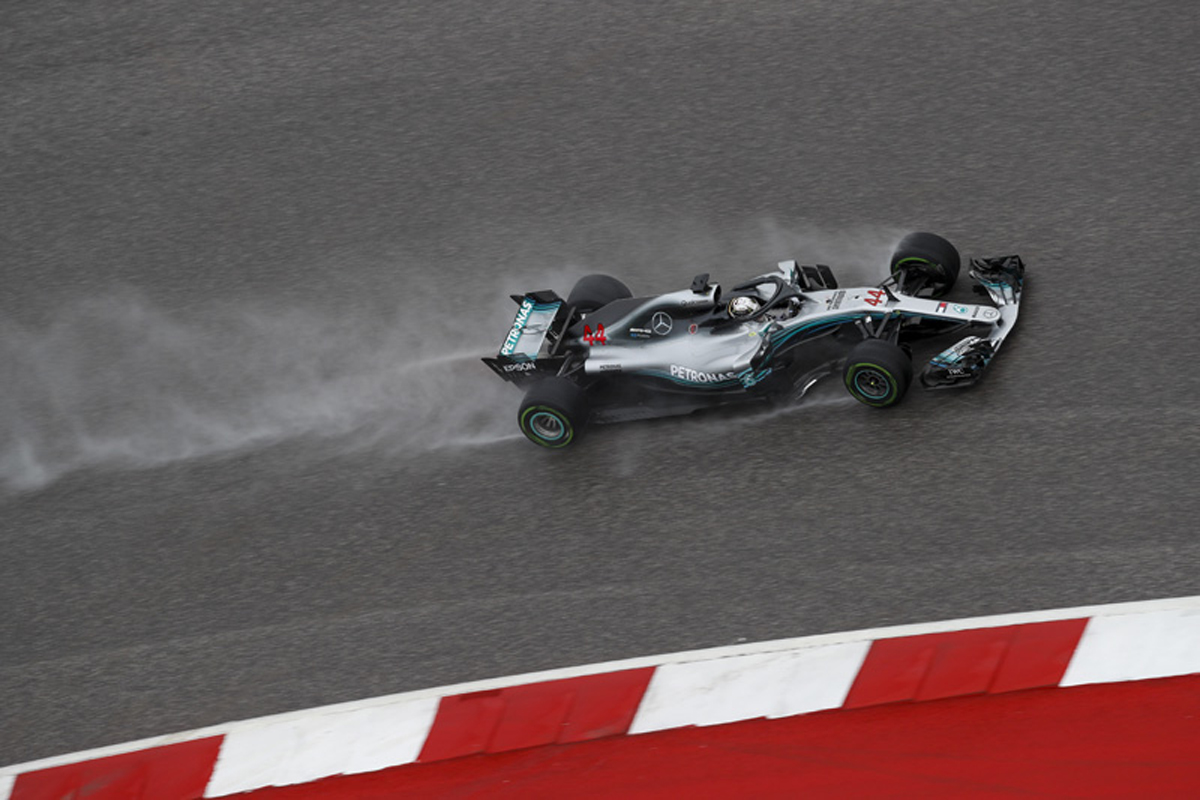 メルセデス：F1アメリカGP 金曜フリー走行レポート