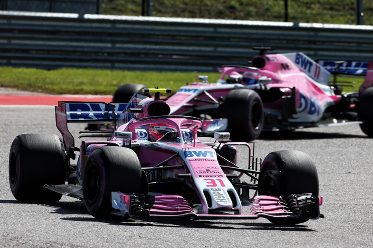 フォースインディア：オコンが失格でペレスが8位 / F1アメリカGP
