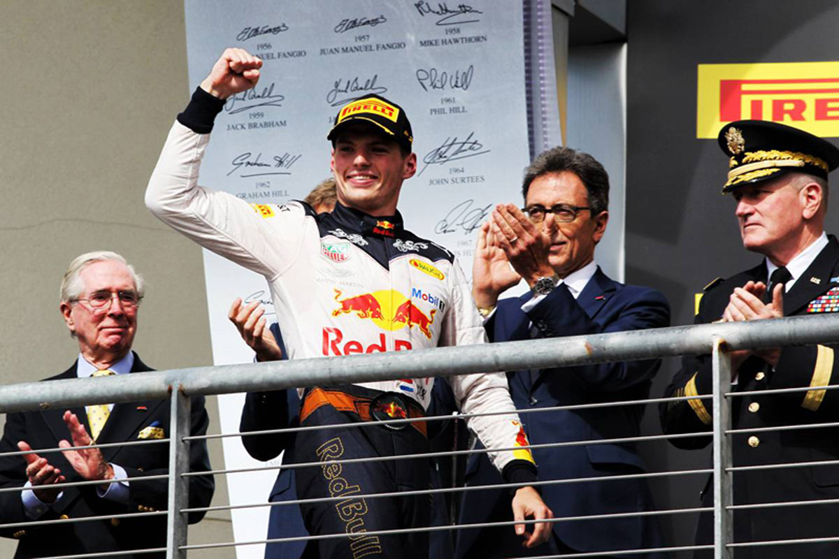 レッドブル：フェルスタッペンが18番手から2位表彰台 / F1アメリカGP