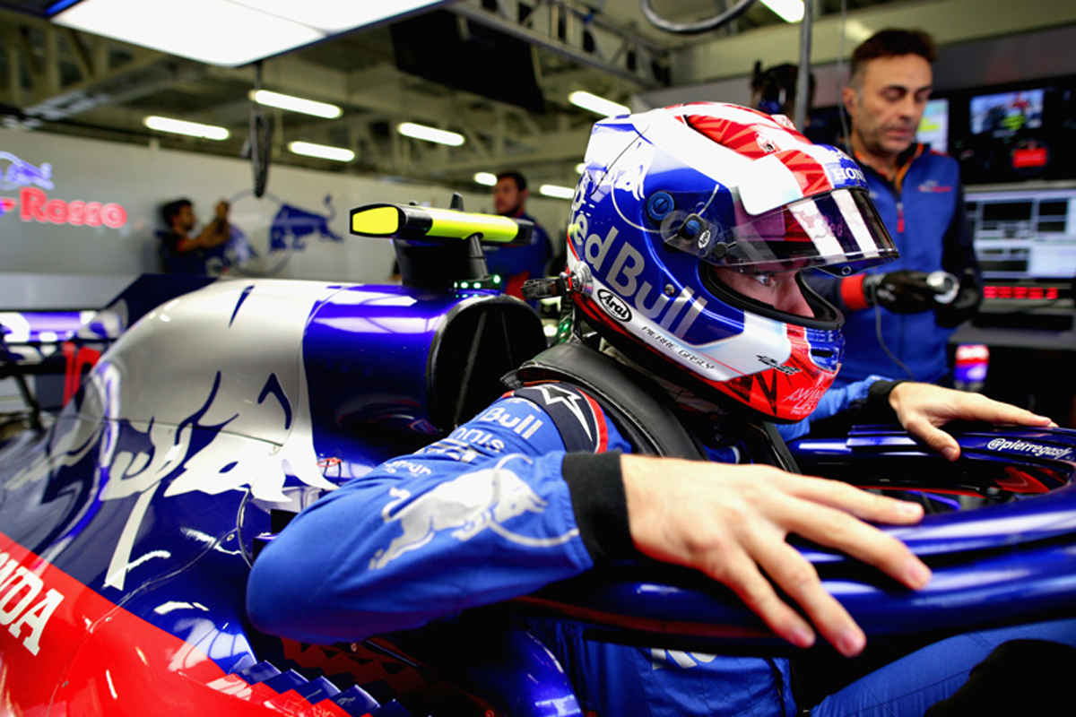 ピエール・ガスリー、PU交換で後方グリッドスタート / F1メキシコGP