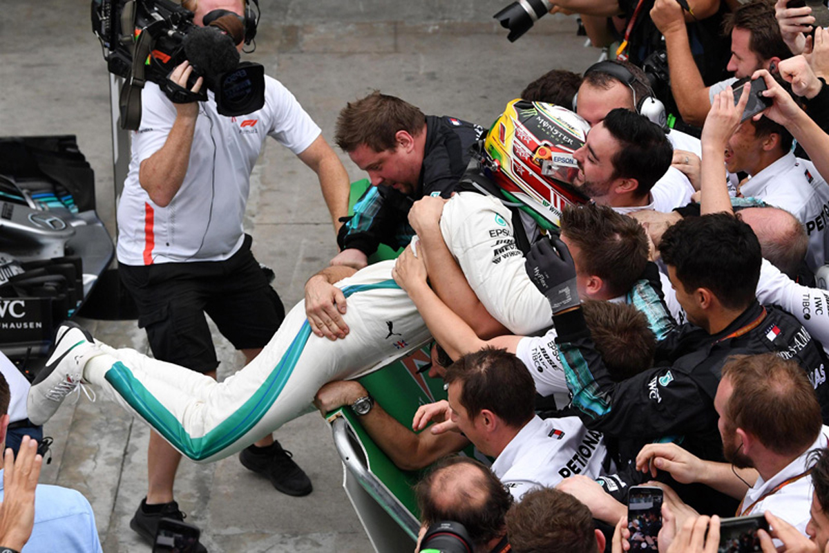 メルセデス、2018年のF1コンストラクターズチャンピオンを獲得