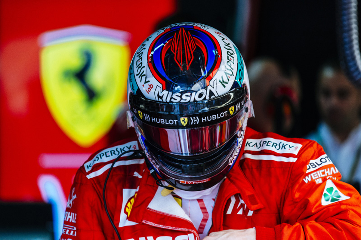 フェラーリ：キミ・ライコネンが3位表彰台 / F1ブラジルGP