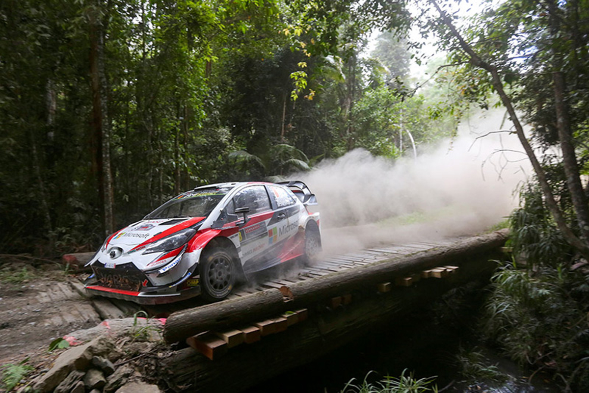 WRC | 第13戦 ラリー・オーストラリア：タイトルを狙うタナックが首位