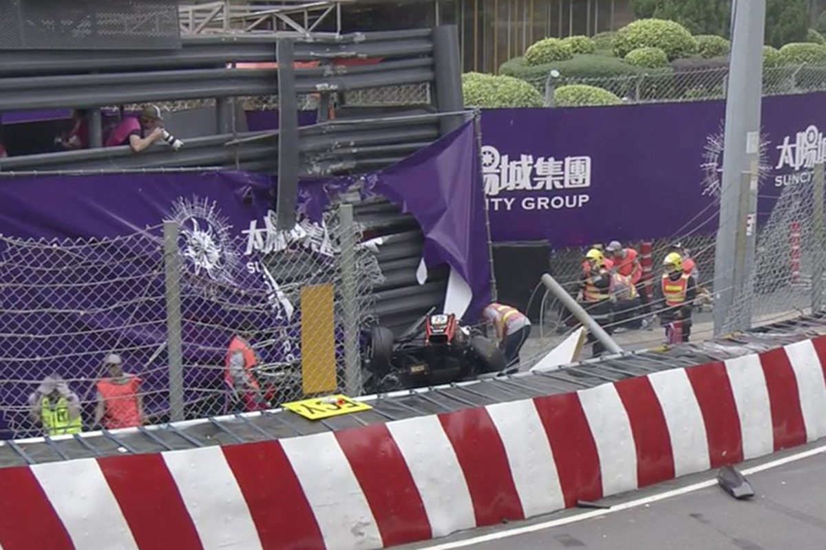 【動画】 マカオGP FIA F3:ソフィア・フローシュが大クラッシュ