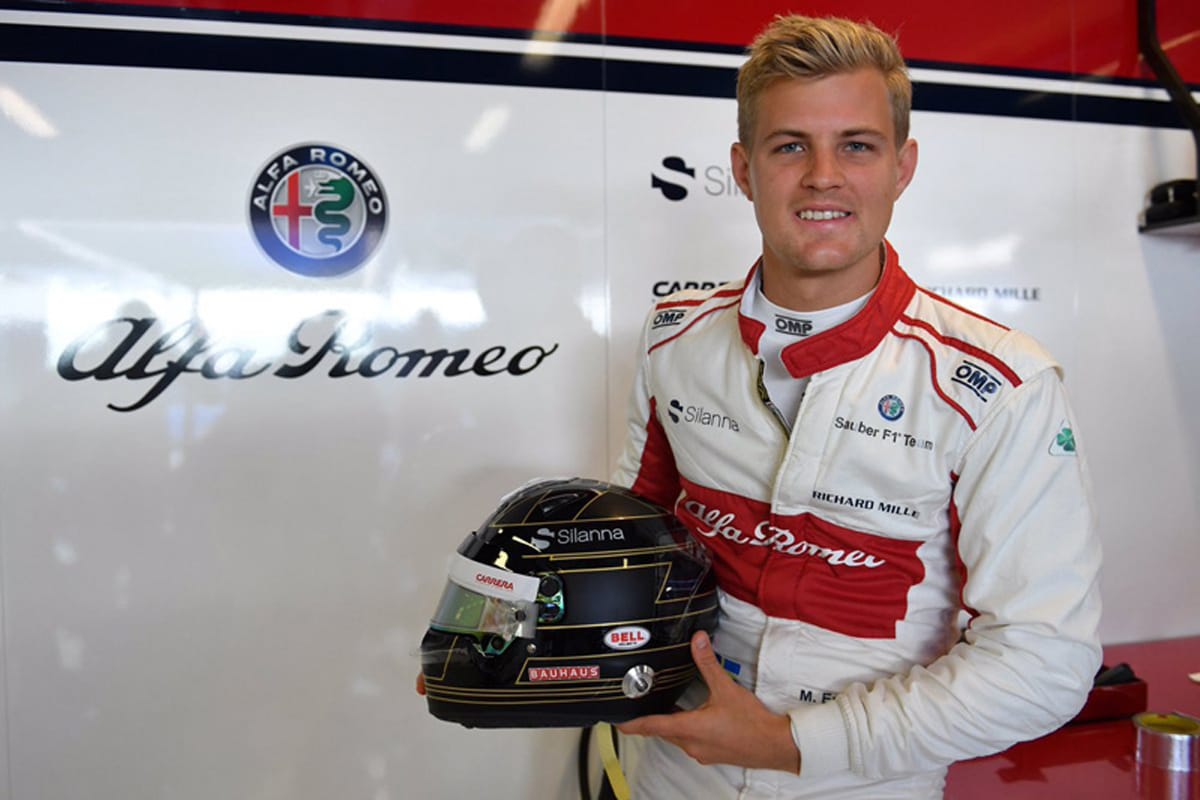 マーカス・エリクソン、“ブラックエディション”ヘルメットでF1に別れ