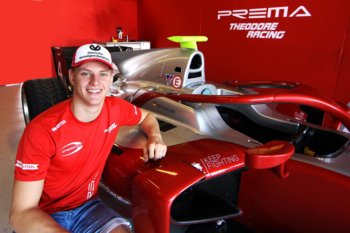 ミック・シューマッハ、2019年のF2にプレマから参戦が決定