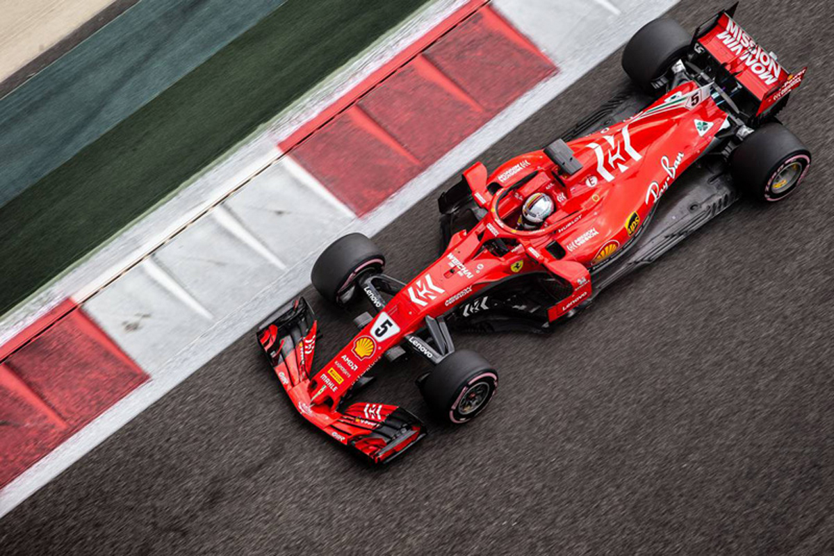 F1アブダビテスト 1日目 結果 | セバスチャン・ベッテルがトップタイム