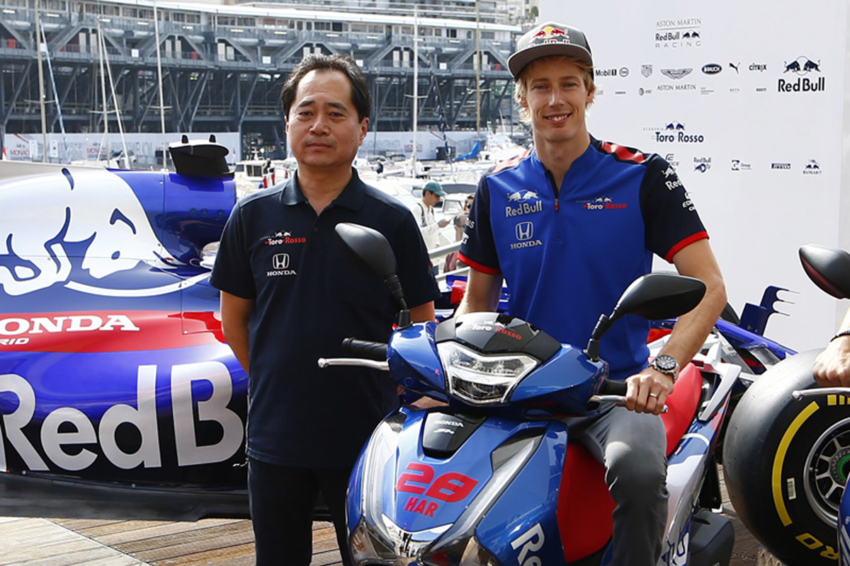 ホンダF1、トロロッソを離れるブレンドン・ハートレーに惜別と感謝