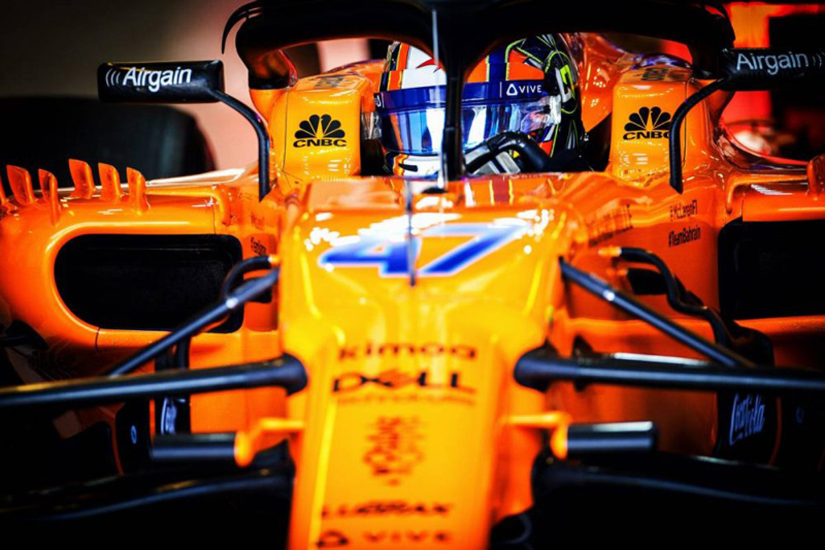 ランド・ノリス、マクラーレンでのF1デビューを実感 「違った感覚」