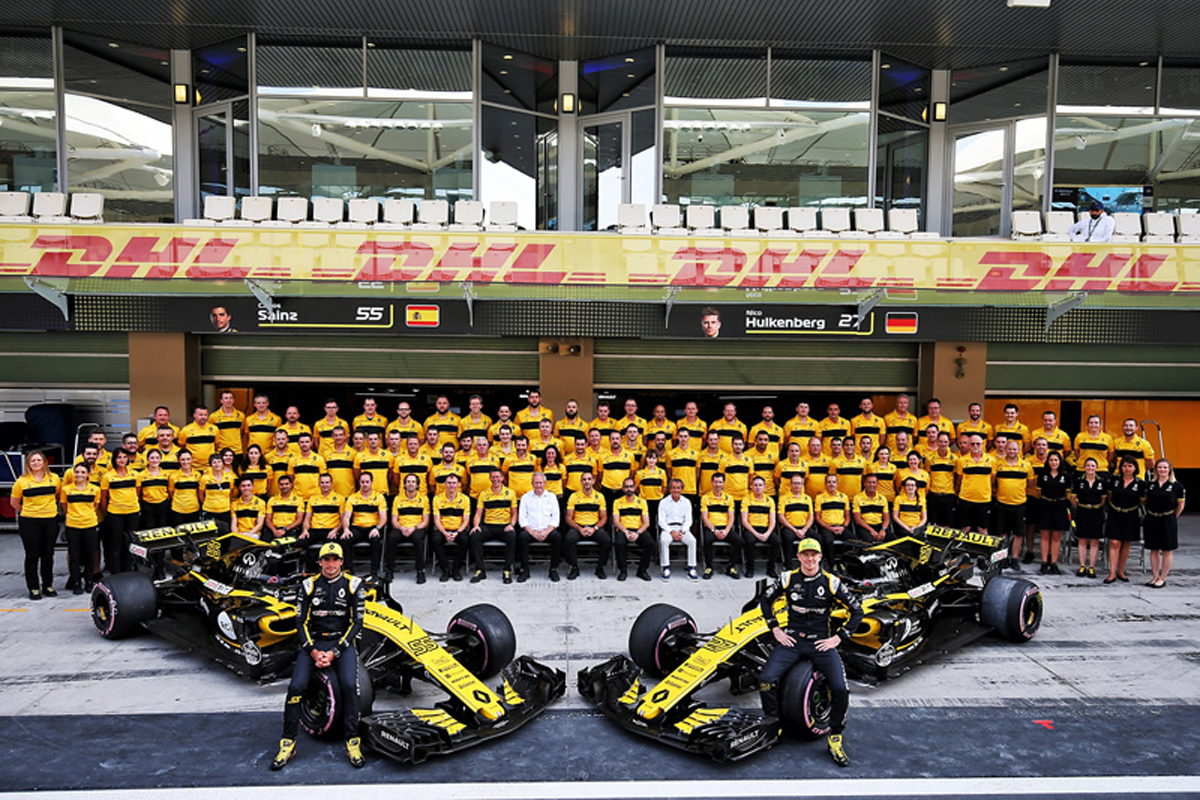 ルノー 「2019年F1シーズンの目標は表彰台」