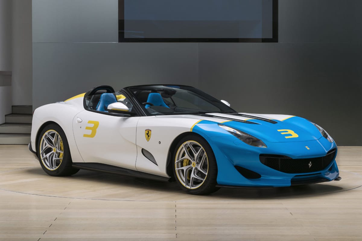 フェラーリ、ワンオフモデル『SP3JC』をオーナーに納車
