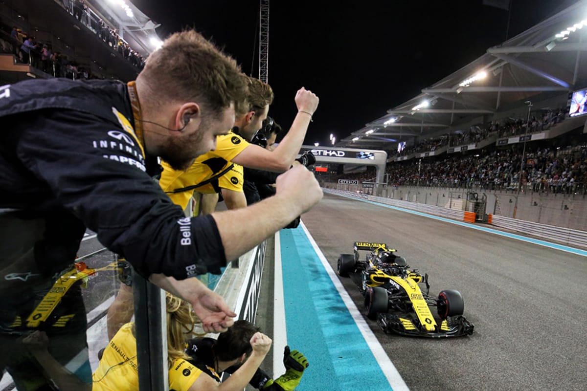 ルノーF1チーム、クリスマス休暇返上で2019年の開発作業