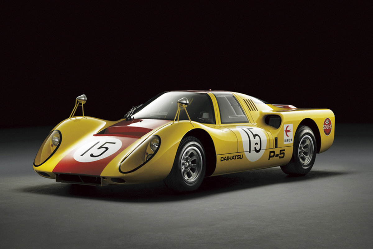 ダイハツ、1960年代のレーシングカー「P-5」を東京オートサロンに出展