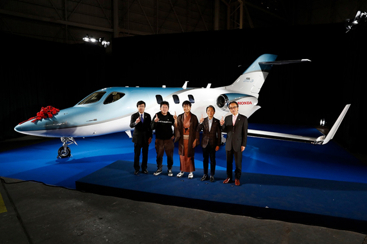 ホンダ、「HondaJet」の日本での引き渡しを開始