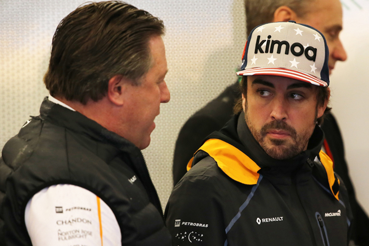 マクラーレン、アロンソとMCL34でのテストについて話し合いを開始