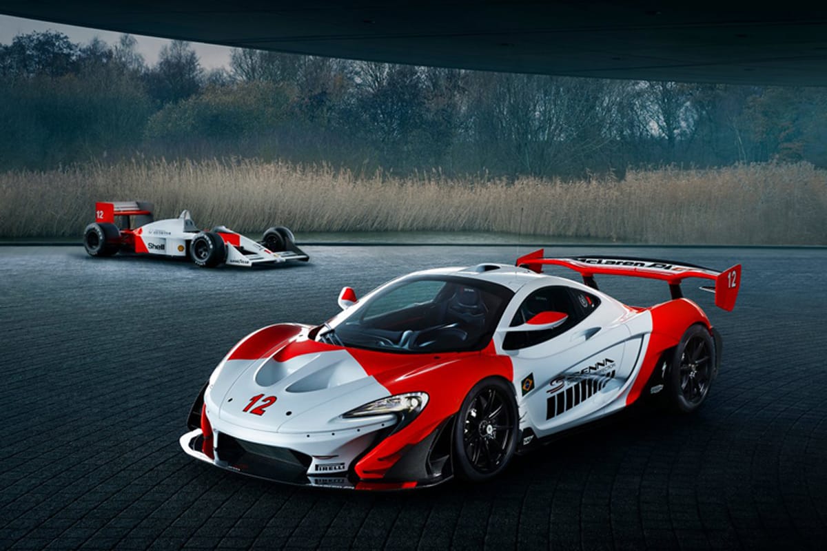 マクラーレン、アイルトン・セナの初王座を記念した「P1 GTR」を公開