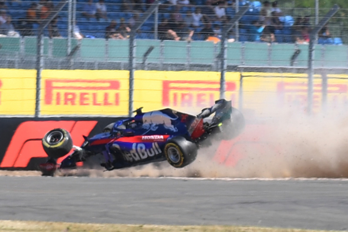 トロロッソ・ホンダ、2018年にクラッシュによって約3億円を費やす