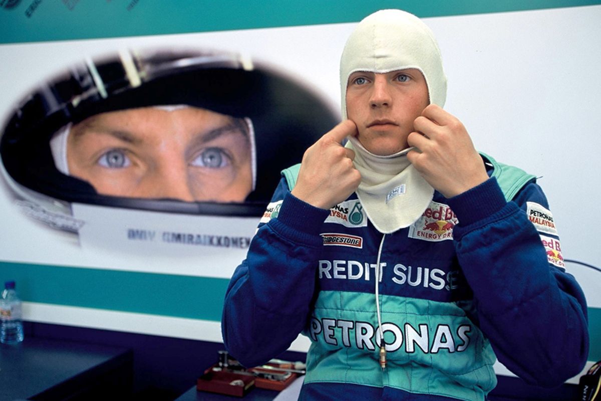 キミ・ライコネン、F1デビューレースから見せた神経の図太さ