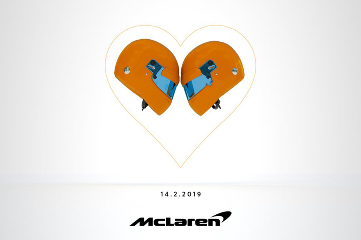 マクラーレン、2019年F1マシン『MCL34』を2月14日に発表