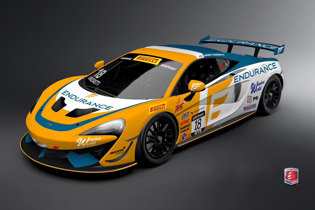 アンドレッティ・オートスポーツ、マクラーレンとGT4アメリカに参戦