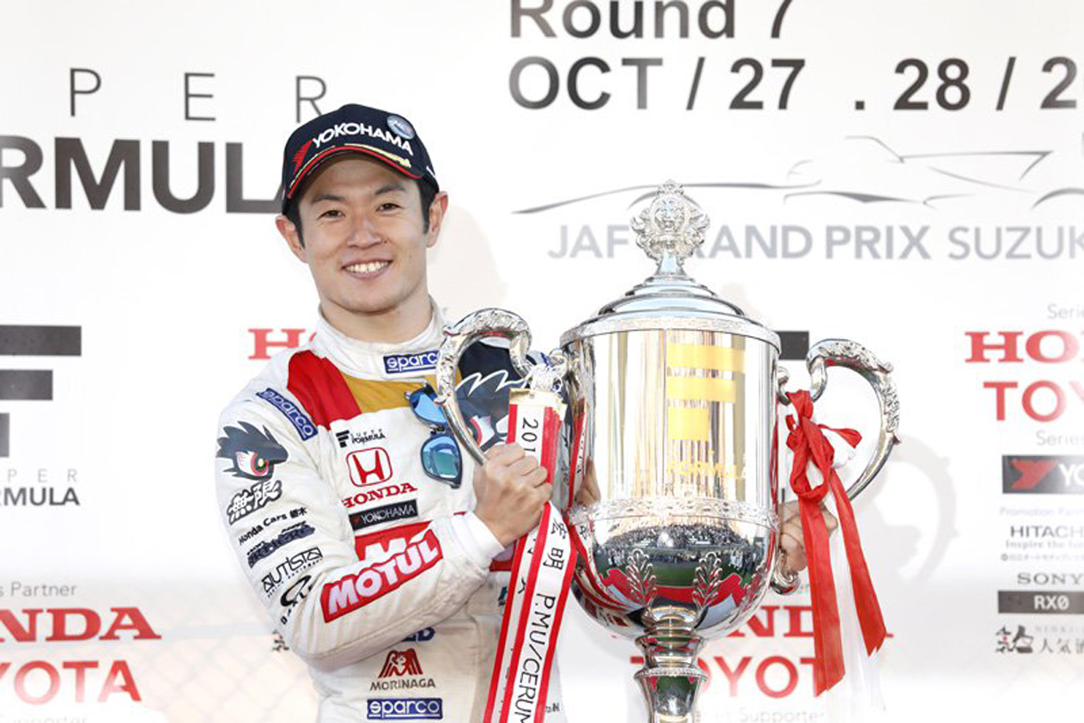 山本尚貴、日本モータースポーツ記者会のJMSアワードを受賞