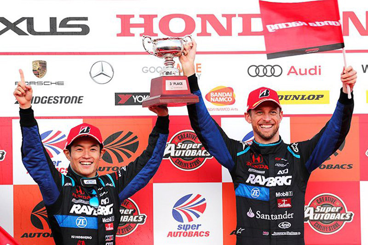 ジェンソン・バトン、2019年もチーム・クニミツからSUPER GTに参戦