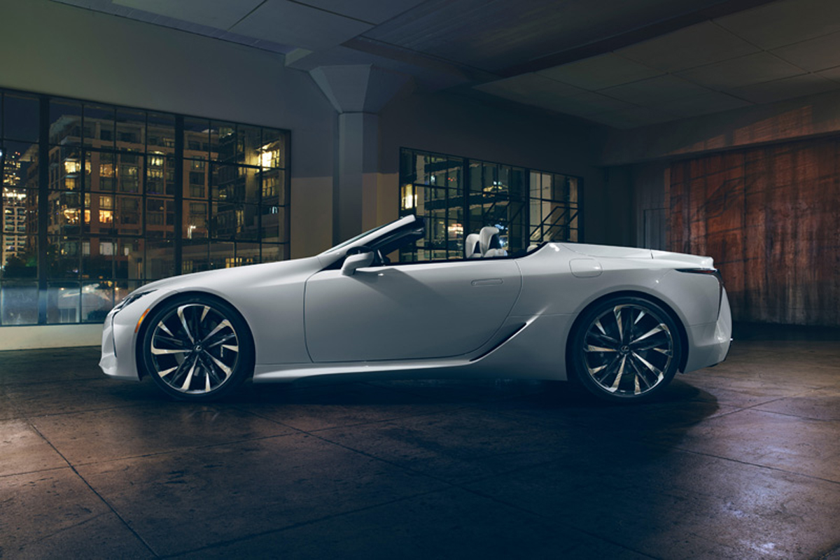 レクサス、LC Convertible conceptを世界初公開