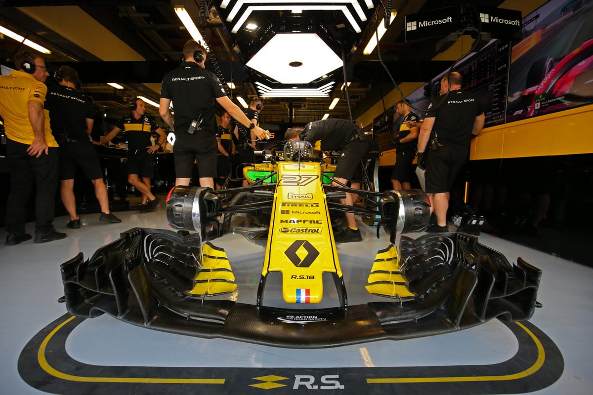 ルノー 「2019年F1マシンはパワステ以外はすべて新設計」