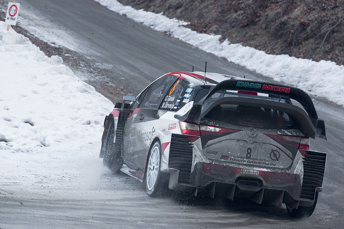 WRC ラリー・モンテカルロ | 3日目を終えてトヨタ勢はわずかに表彰台圏外