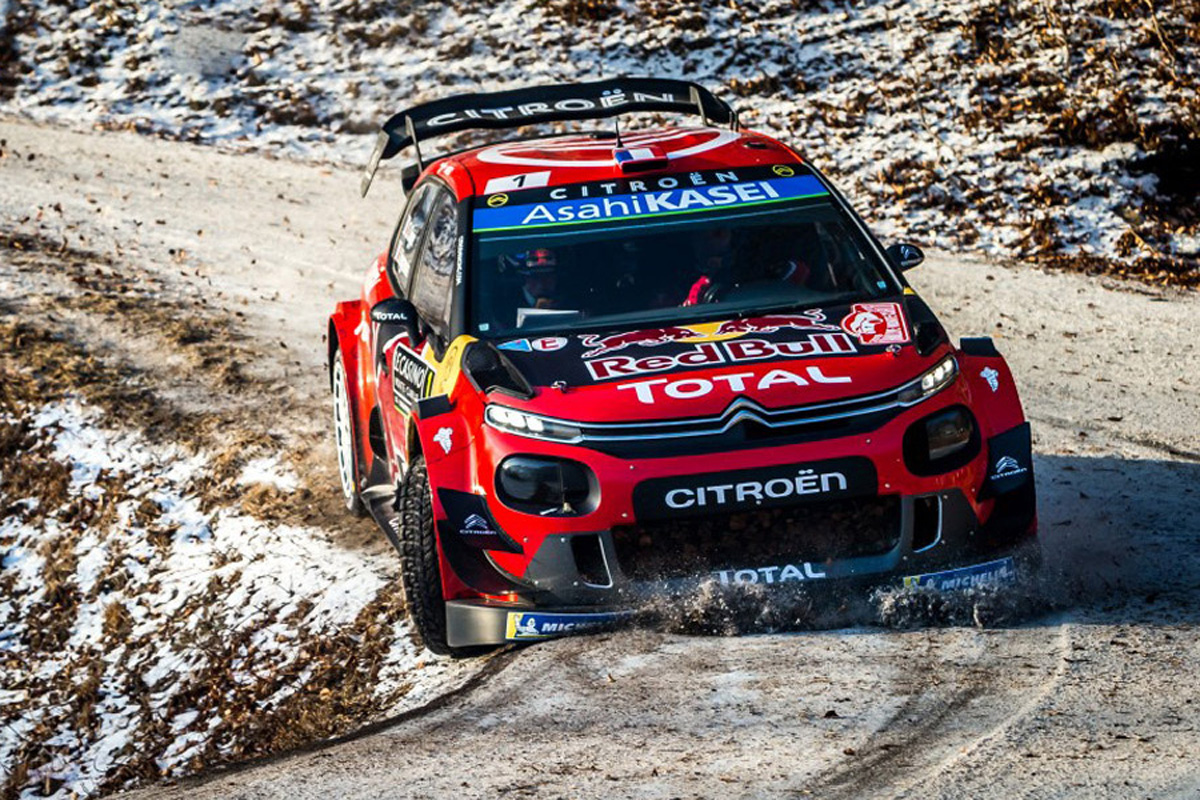 WRC ラリー・モンテカルロ 結果 | セバスチャン・オジェが開幕戦6連覇