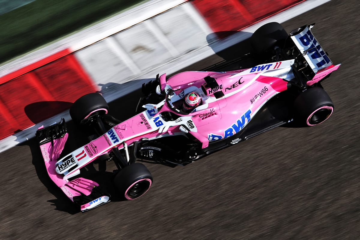 レーシングポイント、2019年F1マシンはブルーのカラーを追加?