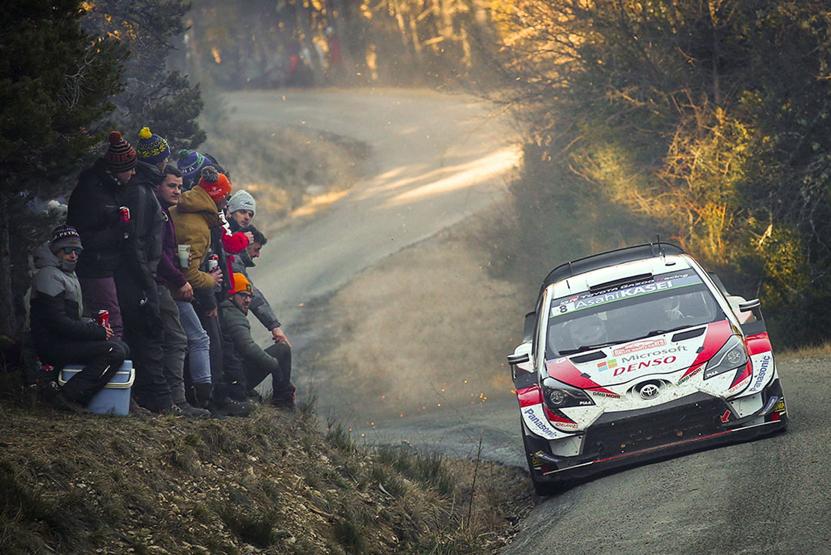 WRC ラリー・モンテカルロ | トヨタ、タナックが総合3位表彰台
