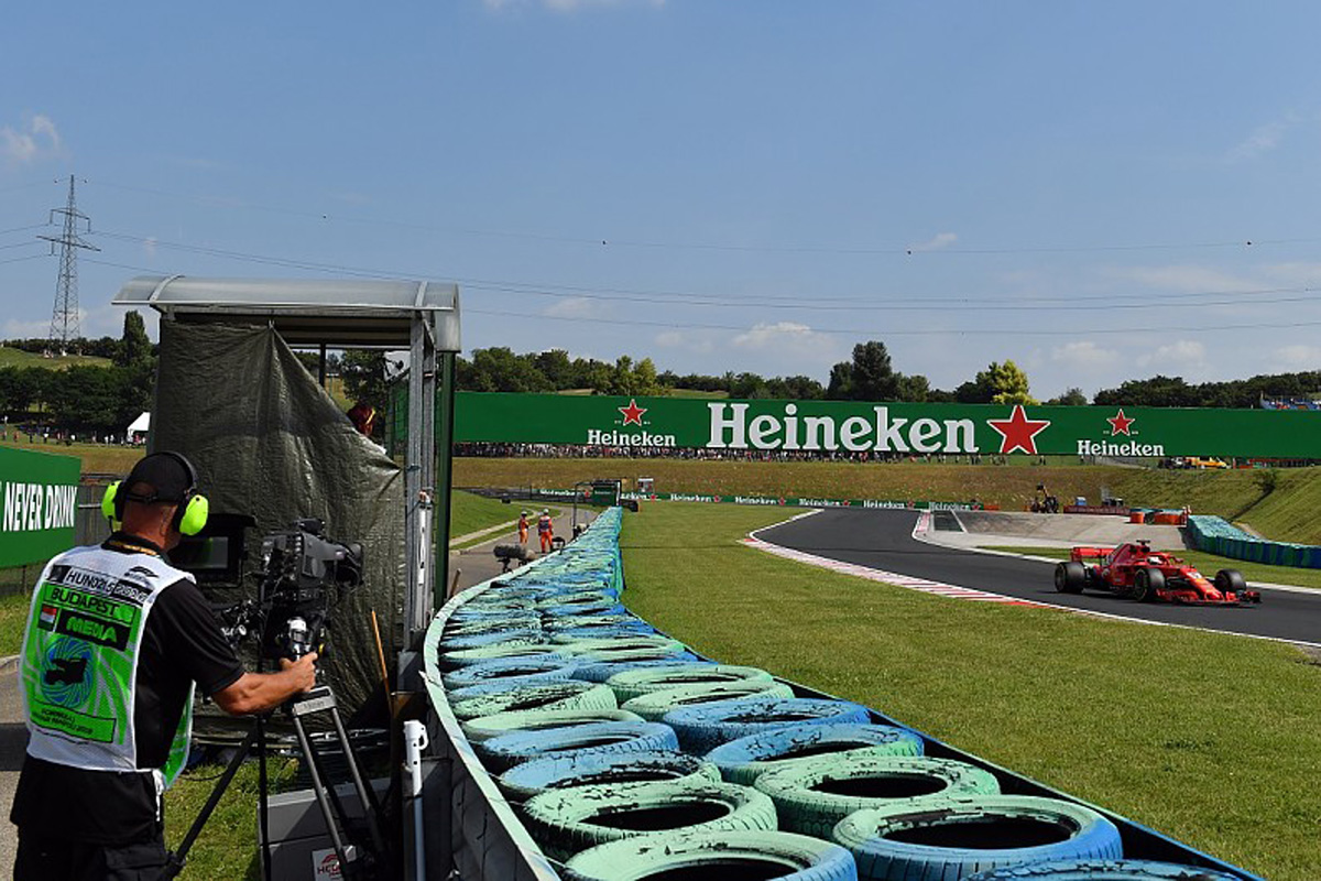 F1、2019年の放送に向けてテレビカメラの位置を全面的に見直し
