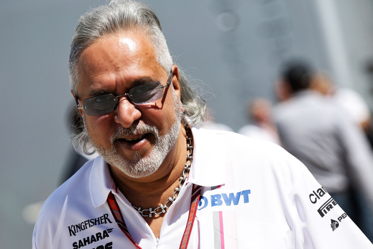 フォース・インディア創設者ビジェイ・マリヤ、インドへ強制送還へ