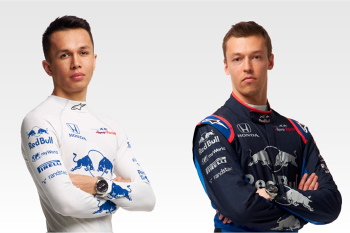 トロロッソ・ホンダ、2019年のネイビーのF1レーシングスーツを披露